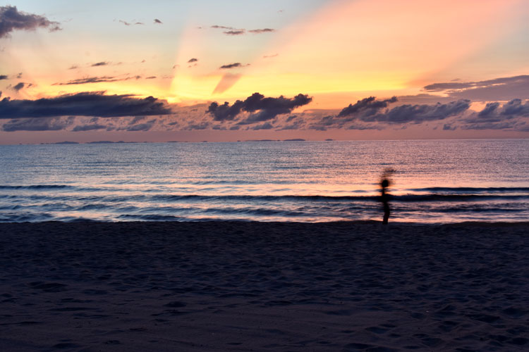 Sunrise on Lake Malawi, the lake of stars