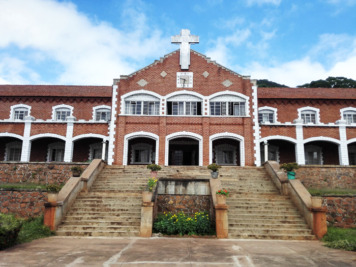 The Roman Catholic Kachebere Major Seminary main entrance