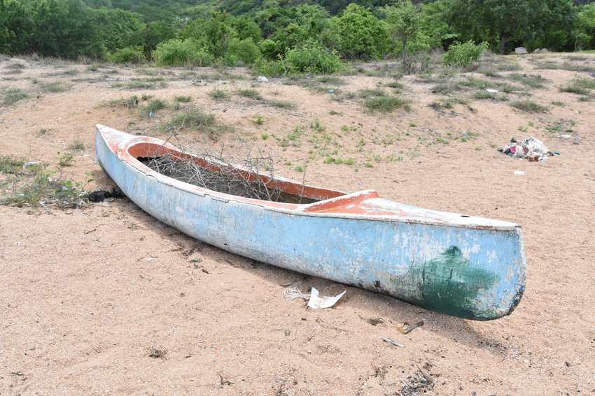 fibreglass canoe