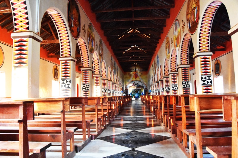 Bembeke cathedral fresco paintings