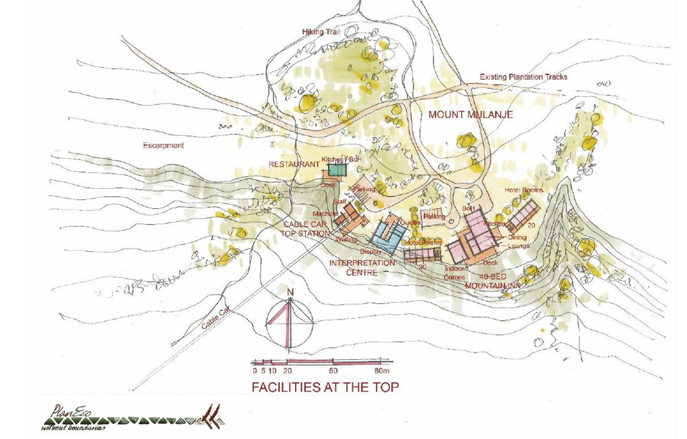 Mulanje Cable Resort of the Malawi tourisn investment masterplan