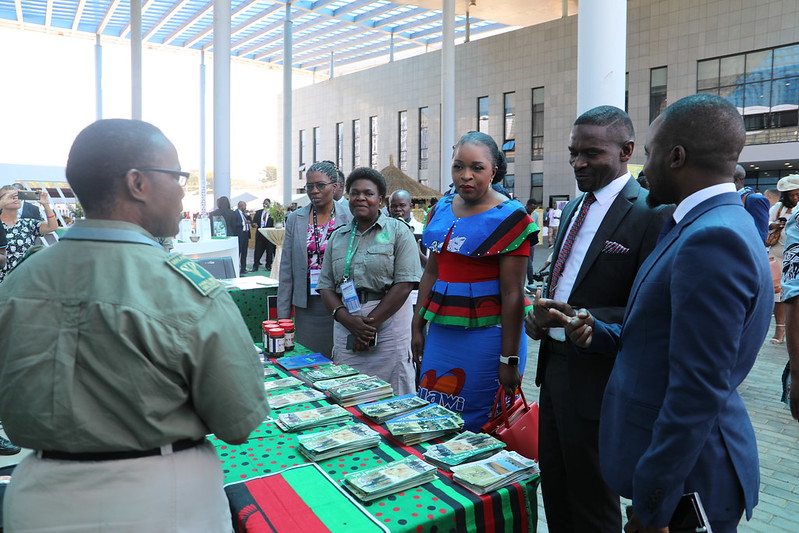 tourism minister vera kamtukule at Departmet of parks and wildlife