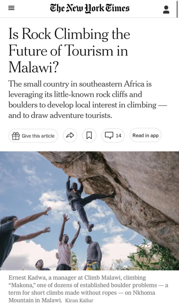 climb malawi is developing climbing route on mulanje mountain