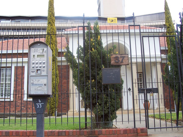 A parking meter in Bloemfontein, South Africa