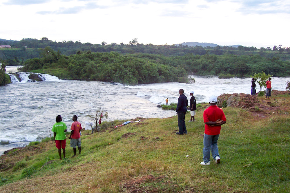 The Victoria Nile in Jinja Uganda