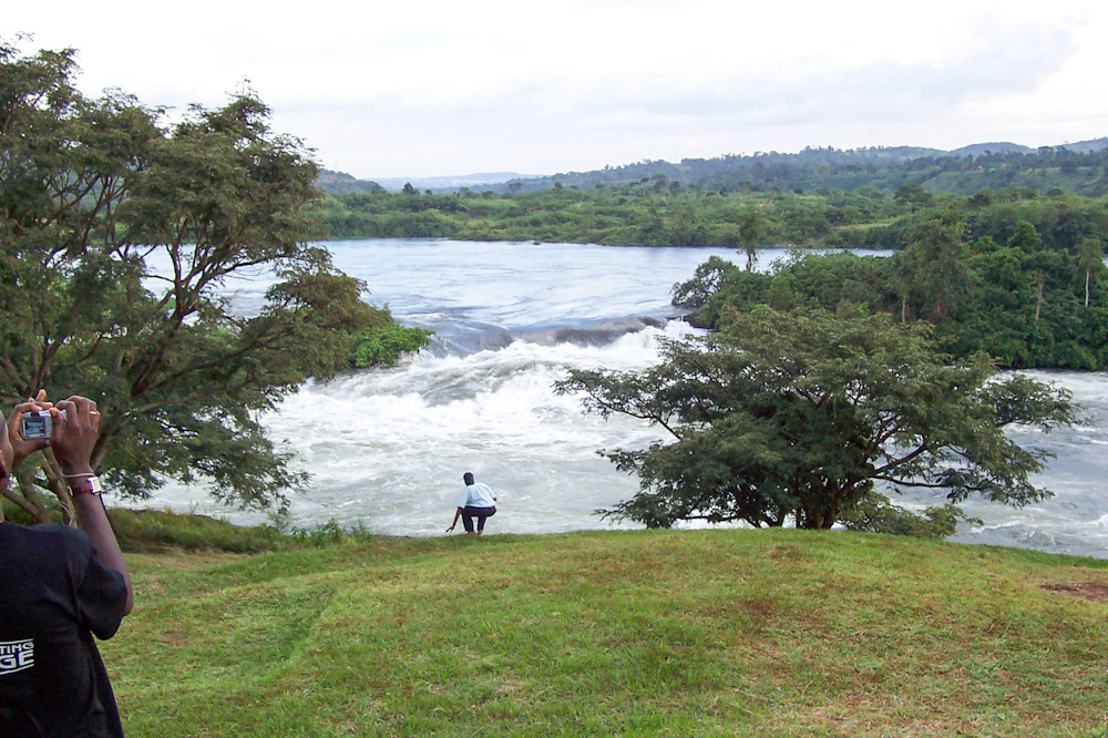 A view of the Victoria Nile in Jinja Uganda