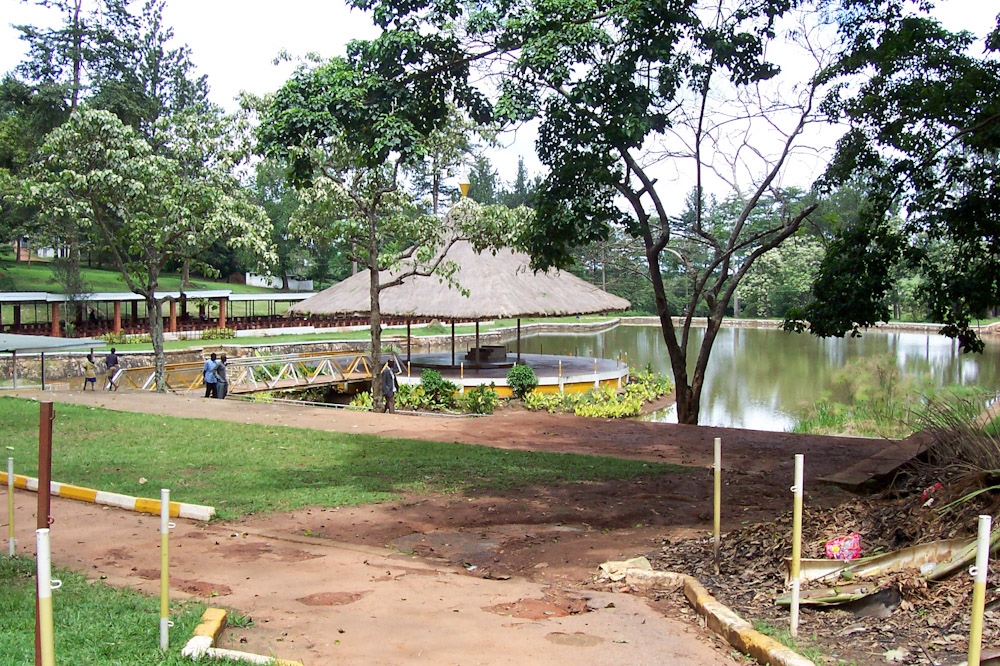 Pool at the Namugongo Shrine in Kampala, uganda