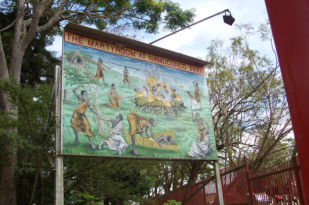 The Namugongo Shrine in Kampala, uganda