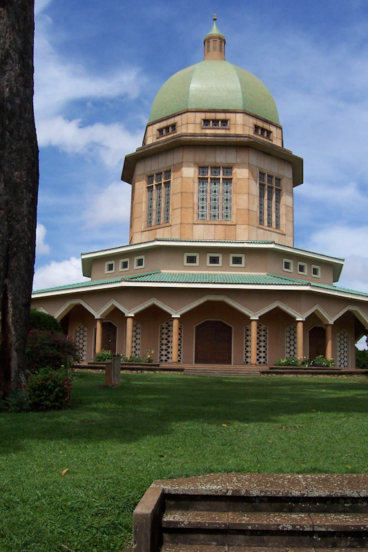 the Baháʼí House of Worship in Kampala, Uganda, also known as the Mother Temple of Africa