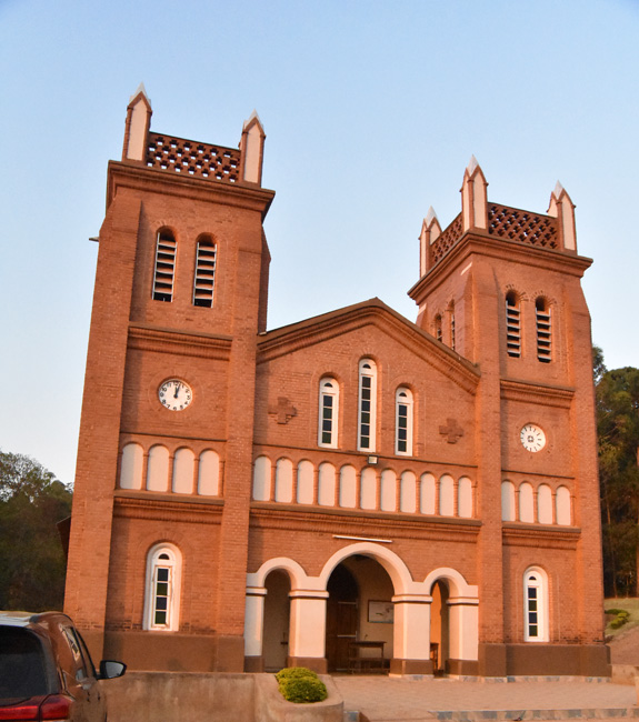 The front of Bembeke Cathedral